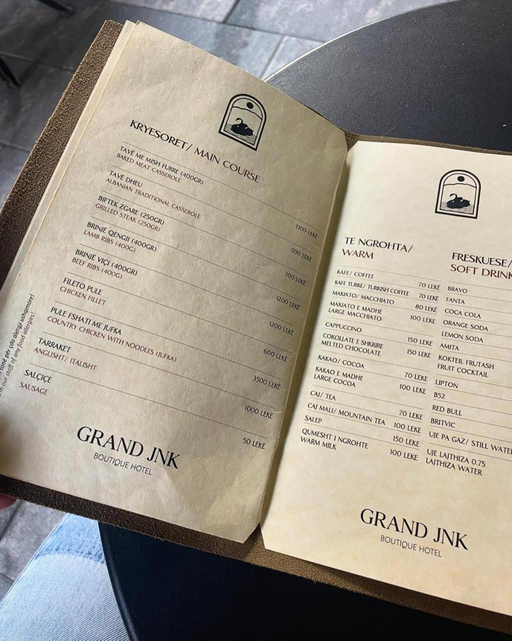 Grand Jnk Boutique Hotel Kukes Kültér fotó
